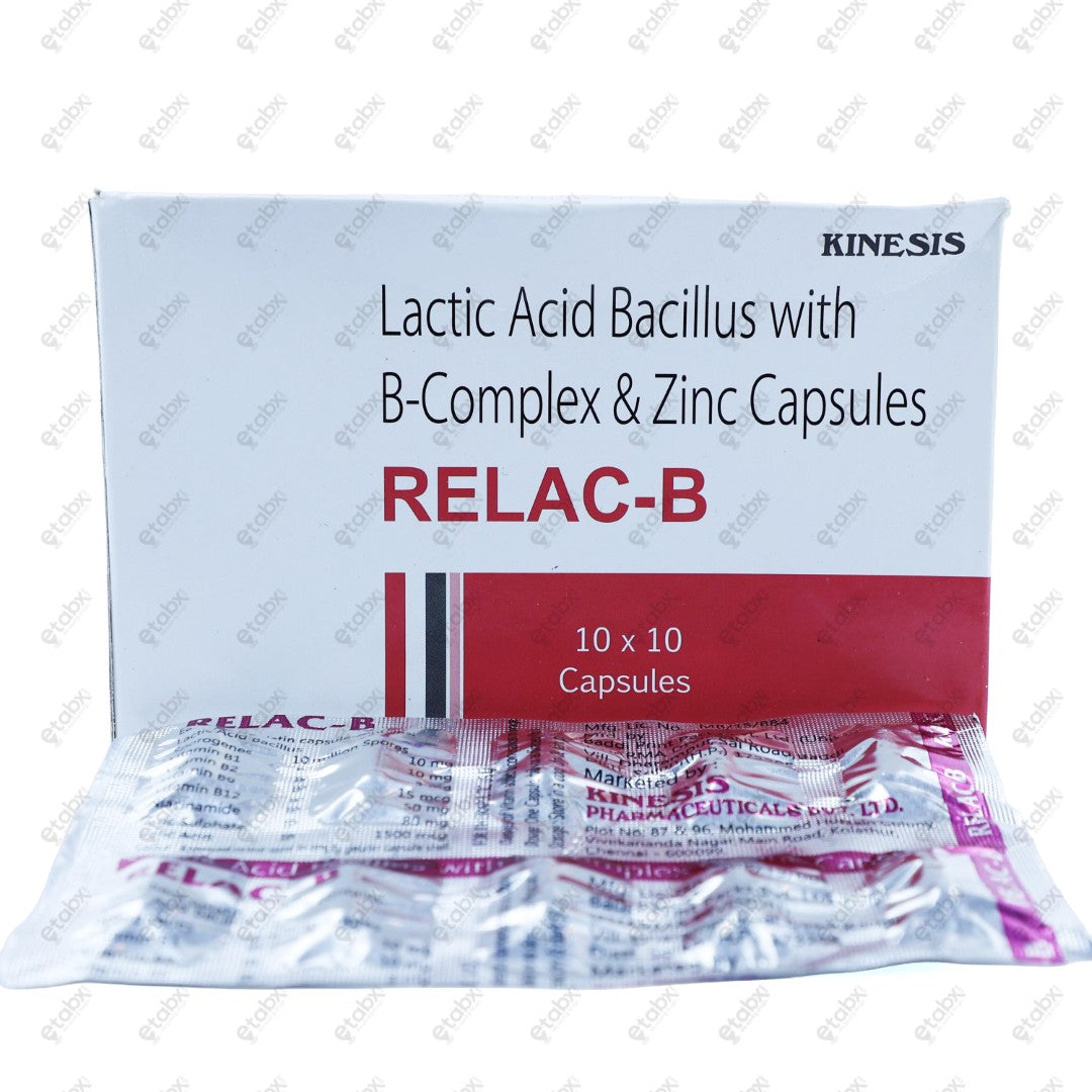 Relac B Capsule 10's