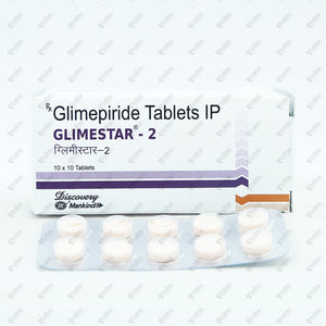 Glimestar 2mg Tablet 10's