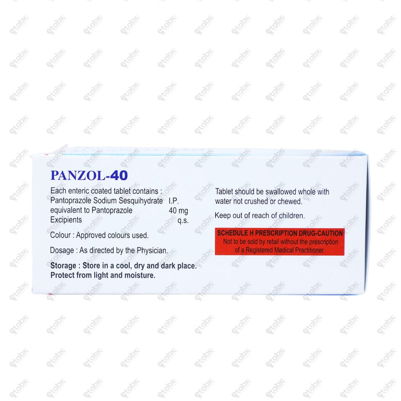 Panzol 40 Tablet 10's