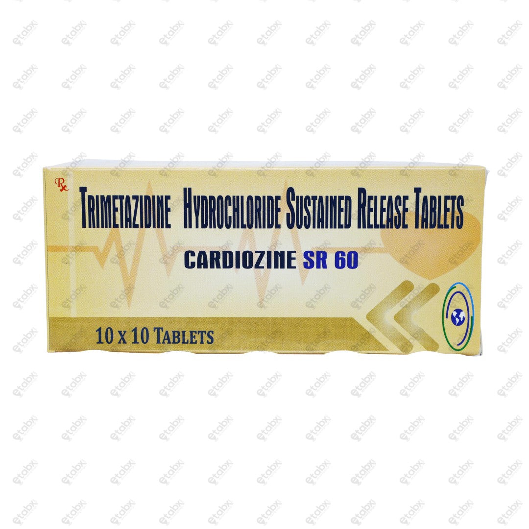 Cardiozine SR 60mg Tablet 10's