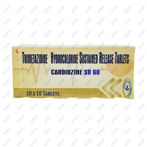 Cardiozine SR 60mg Tablet 10's