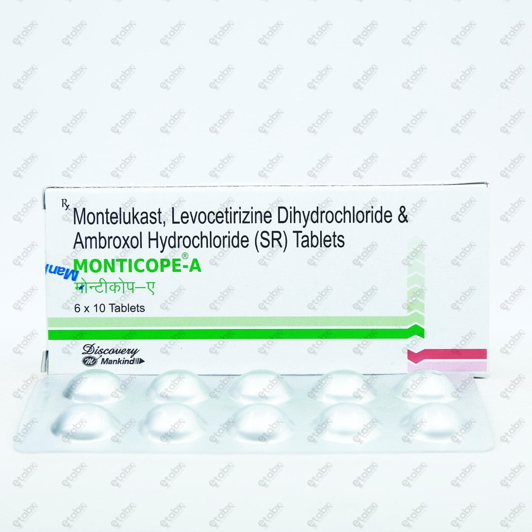 Monticope A Tablet 10's