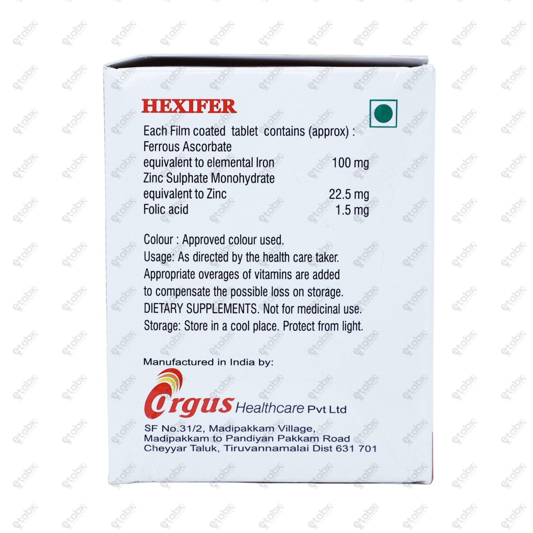 Hexifer Tablet 10's