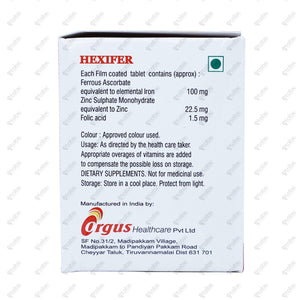 Hexifer Tablet 10's