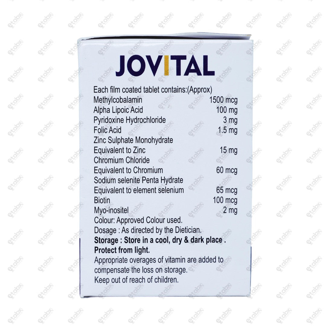 Jovital Tablets 15's