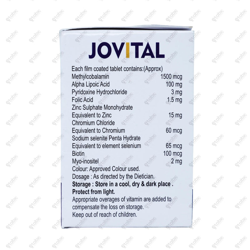 Jovital Tablets 15's