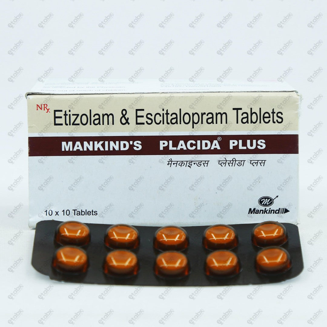Mankind's Placida Plus Tablet 10's