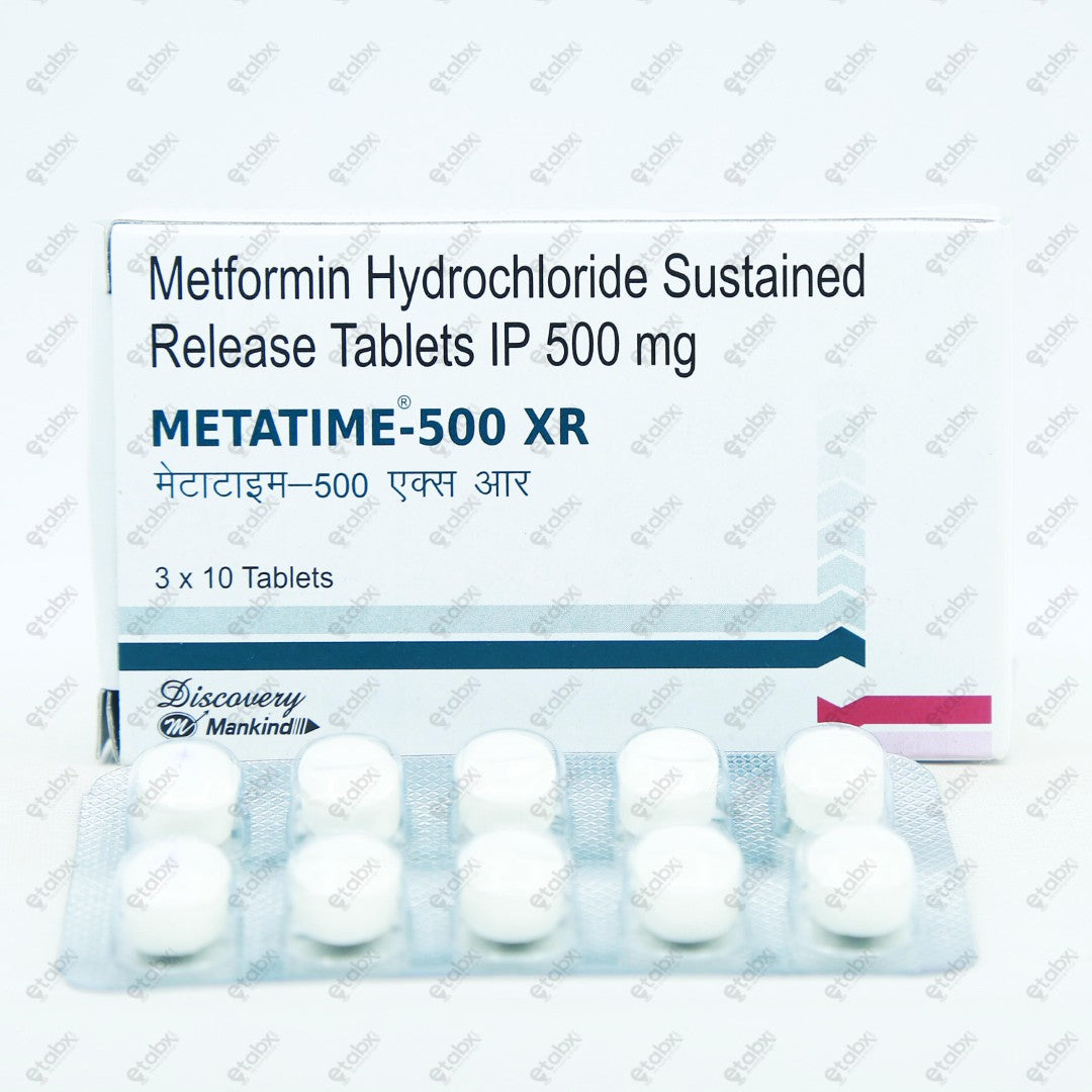 Metatime 500 XR Tablet 10's