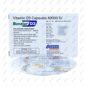 Bonelar D3 Capsule 4's