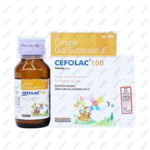 Cefolac 100mg Syrup 30ml