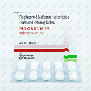 Piokind M 15mg Tablet 10's