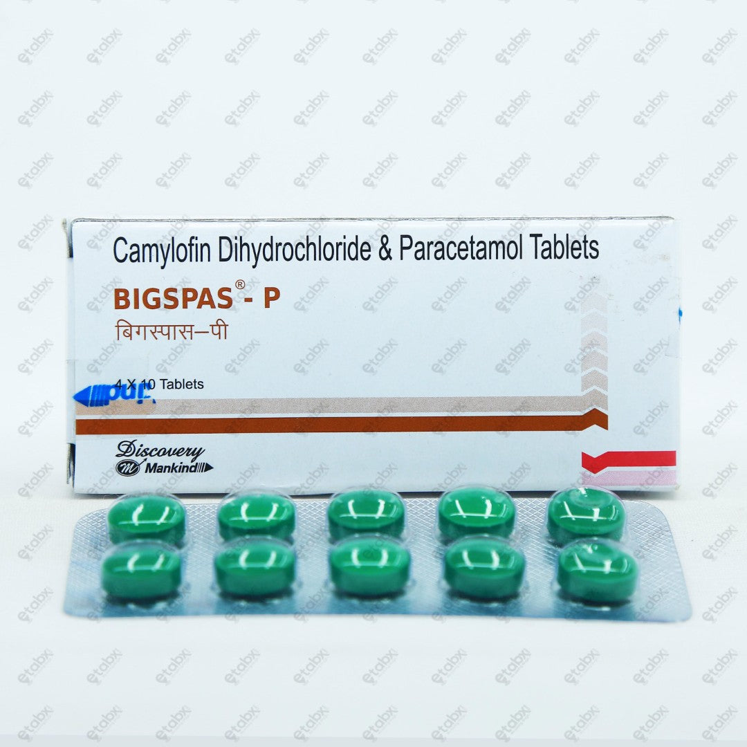 Bigspas P Tablet 10's