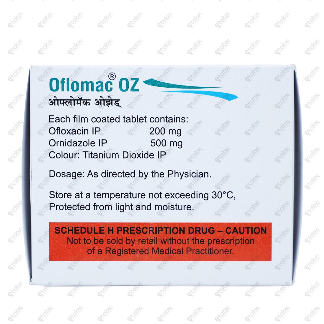 Oflomac OZ Tablet 10's