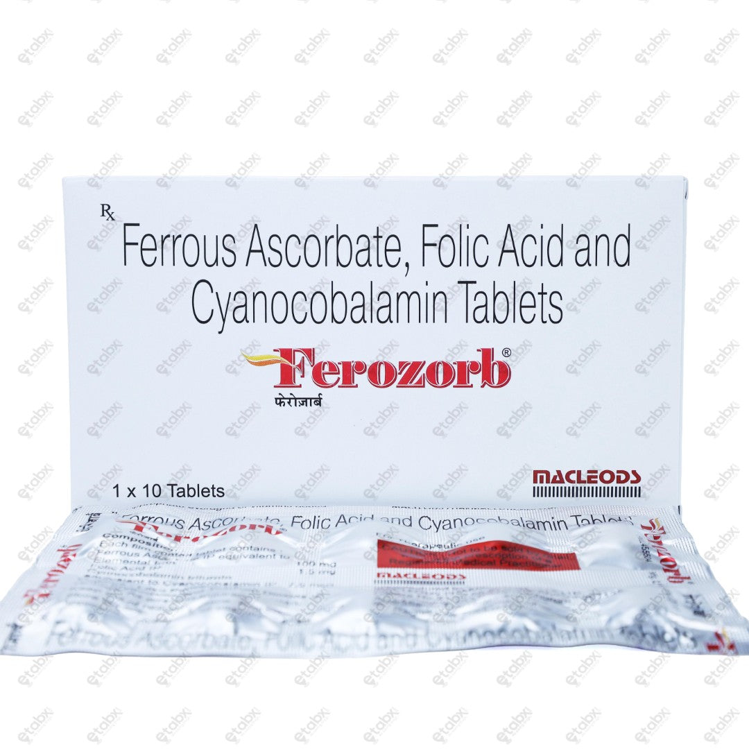 Ferozorb Tablet 10's