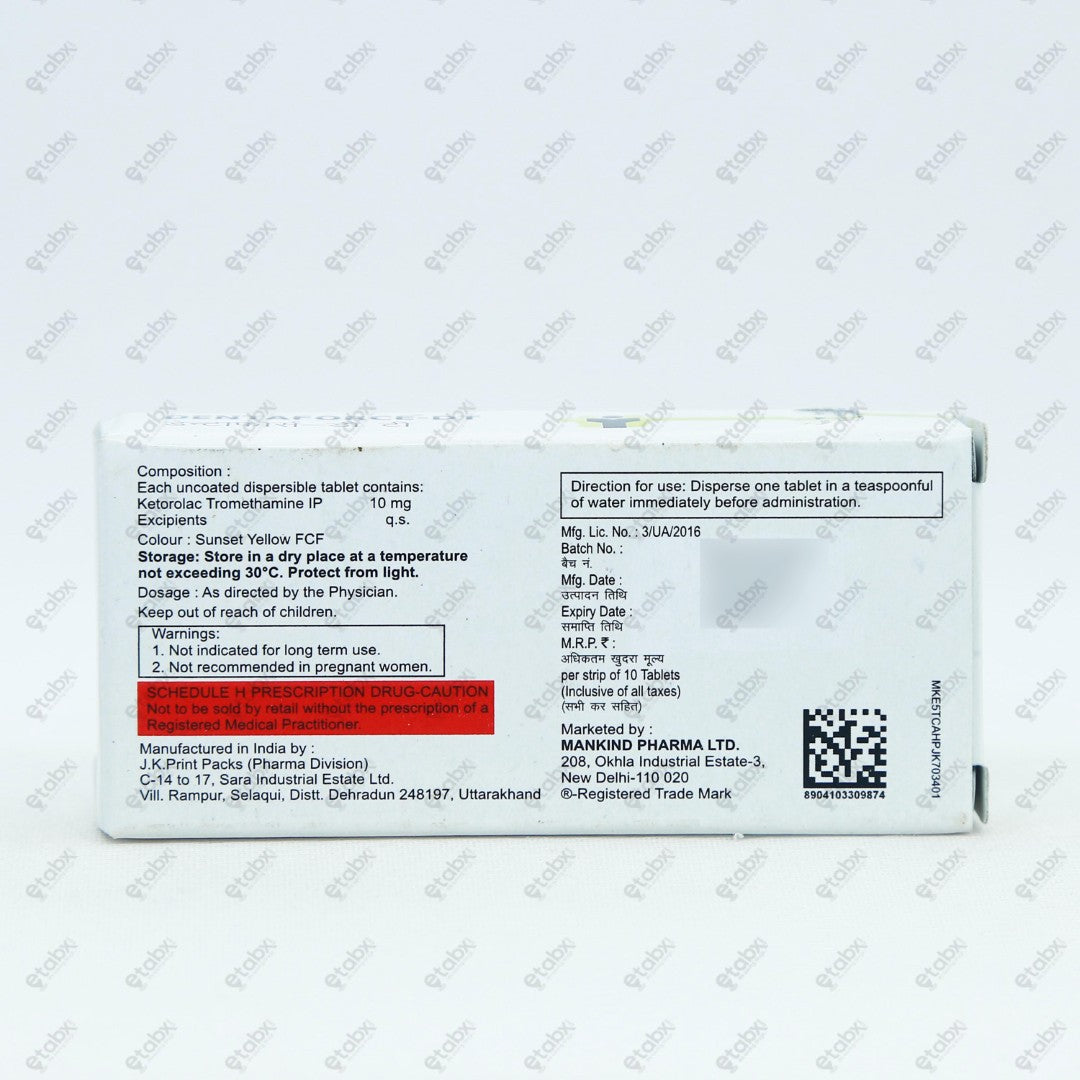 Dentaforce DT Tablet 10's
