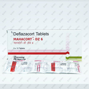 Mahacort DZ 6MG Tablets 10's
