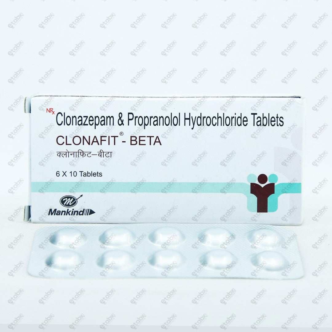 CLONAFIT BETA Tablets (10's)