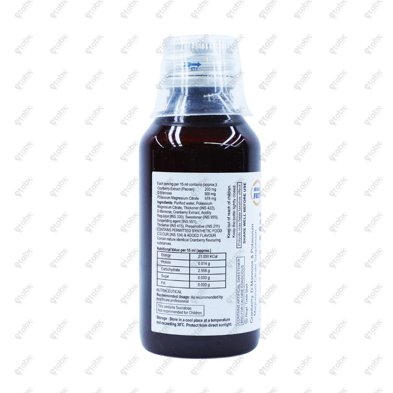 Cital-UTI Sugar Free Oral Suspension 100ml