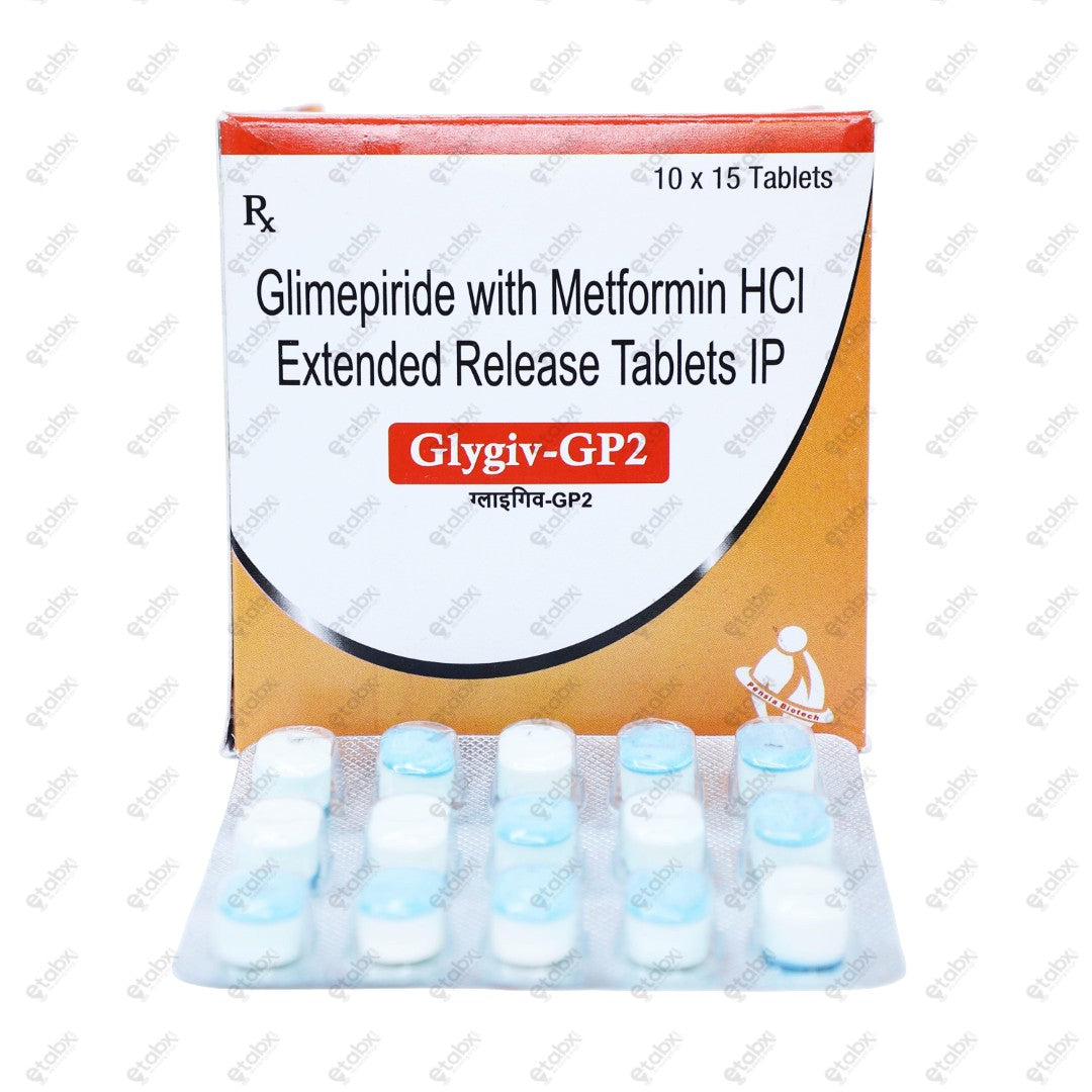 Glygiv GP2 Tablet 10's