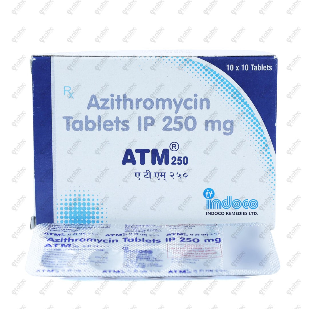 ATM 250mg Tablets 10'S
