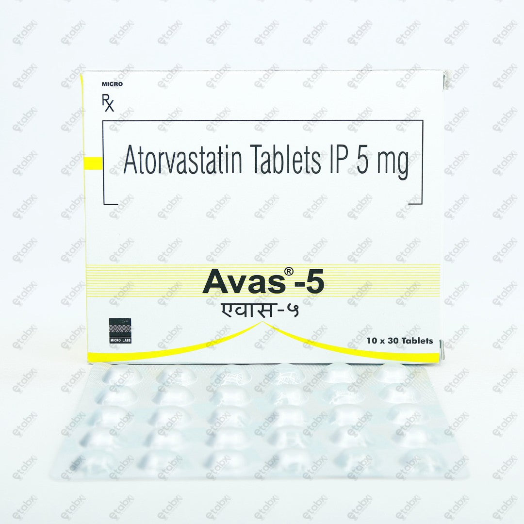 AVAS 5mg Tablet 30's