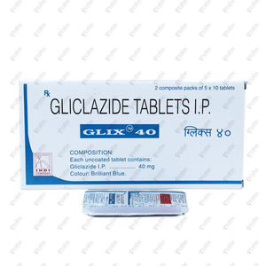 Glix 40 Tablets 10's
