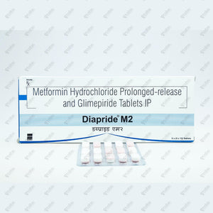 Diapride M2 Tablets 15's