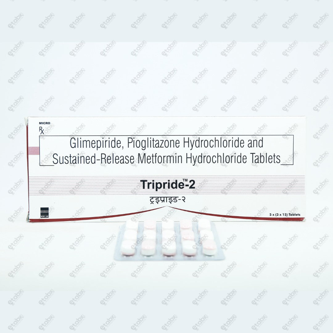 Tripride 2mg Tablet 15's