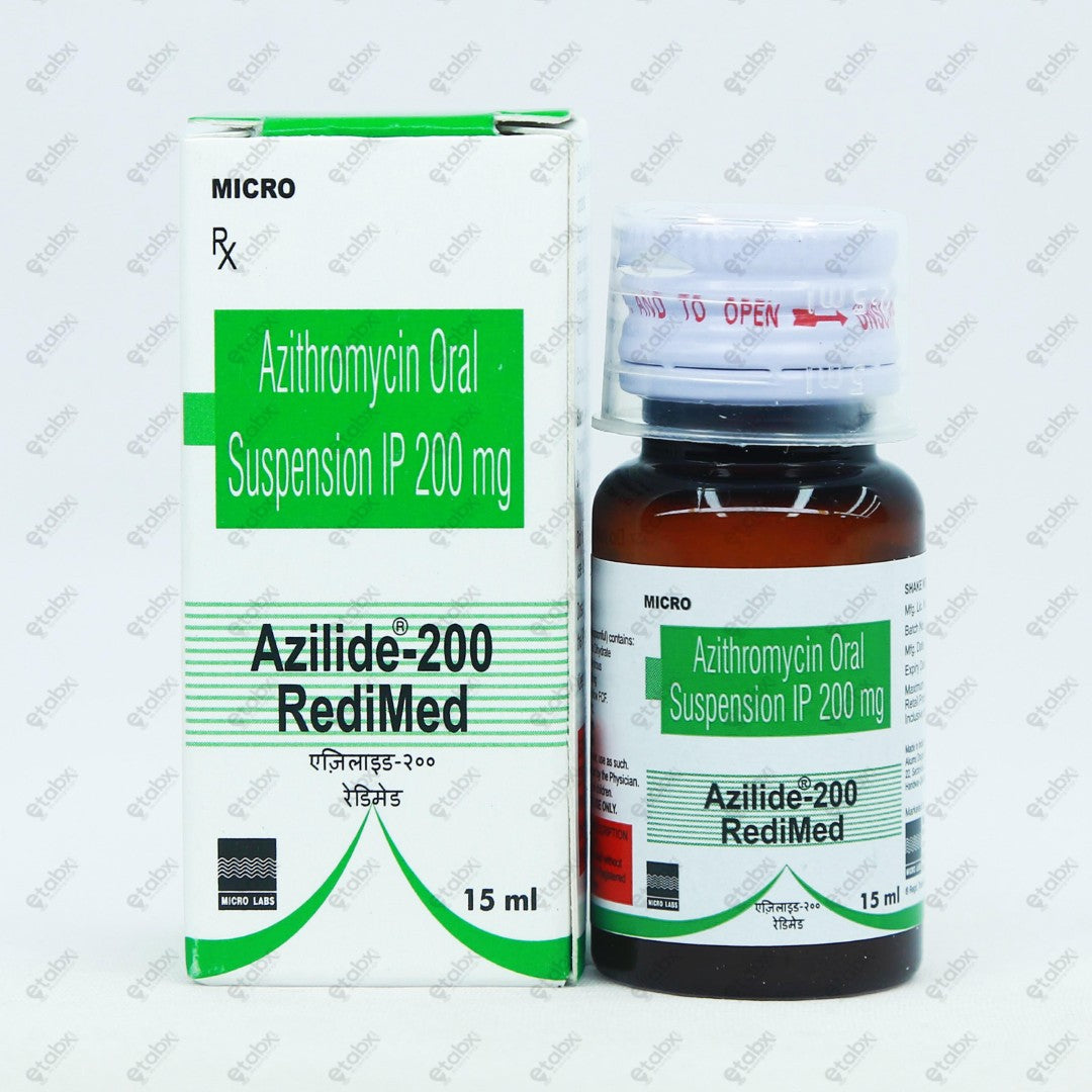 Azilide 200mg Redimid Suspension 15ml