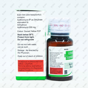 Azilide 200mg Redimid Suspension 15ml