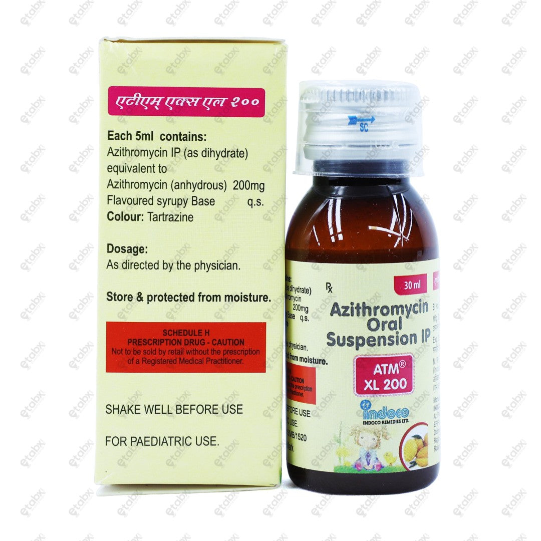 ATM XL 200mg Syrup 30ml