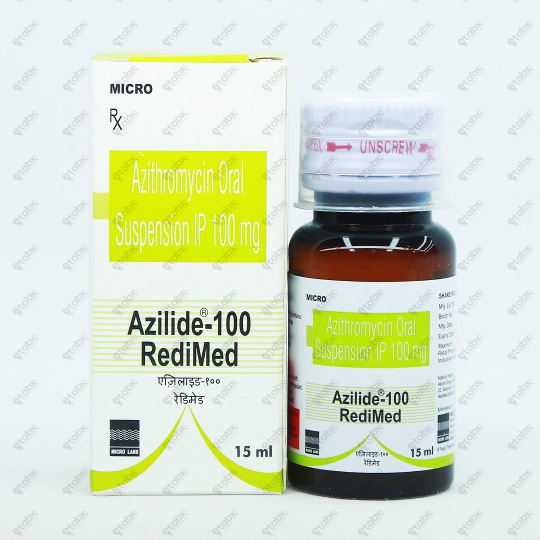 Azilide 100mg Redimid Suspension 15ml