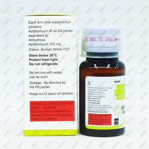 Azilide 100mg Redimid Suspension 15ml