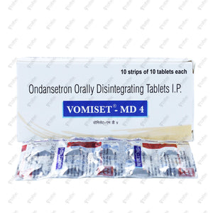 Vomiset MD 4mg Tablets 10's