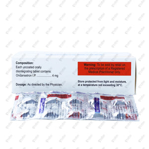 Vomiset MD 4mg Tablets 10's