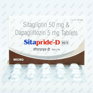 SITAPRIDE D 50/5 15 Tablets