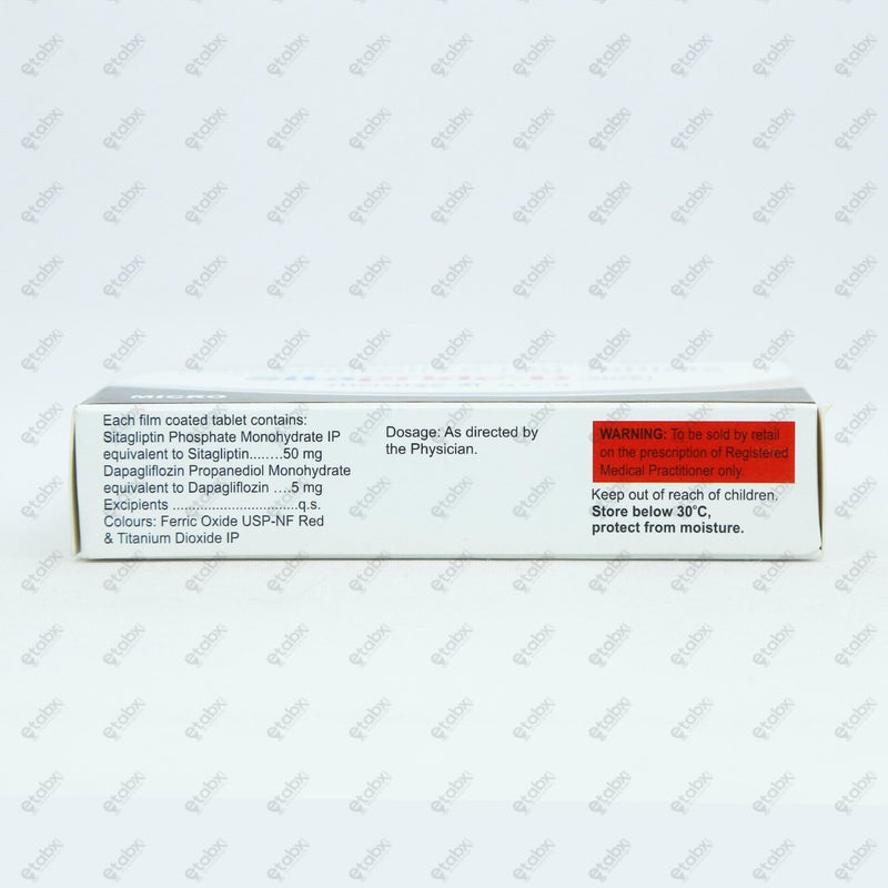 SITAPRIDE D 50/5 15 Tablets