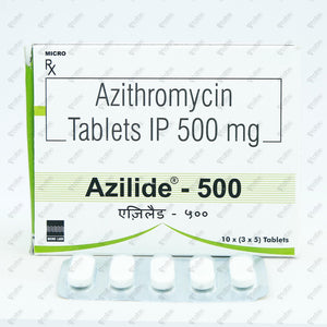Azilide 500 Tablet 5's