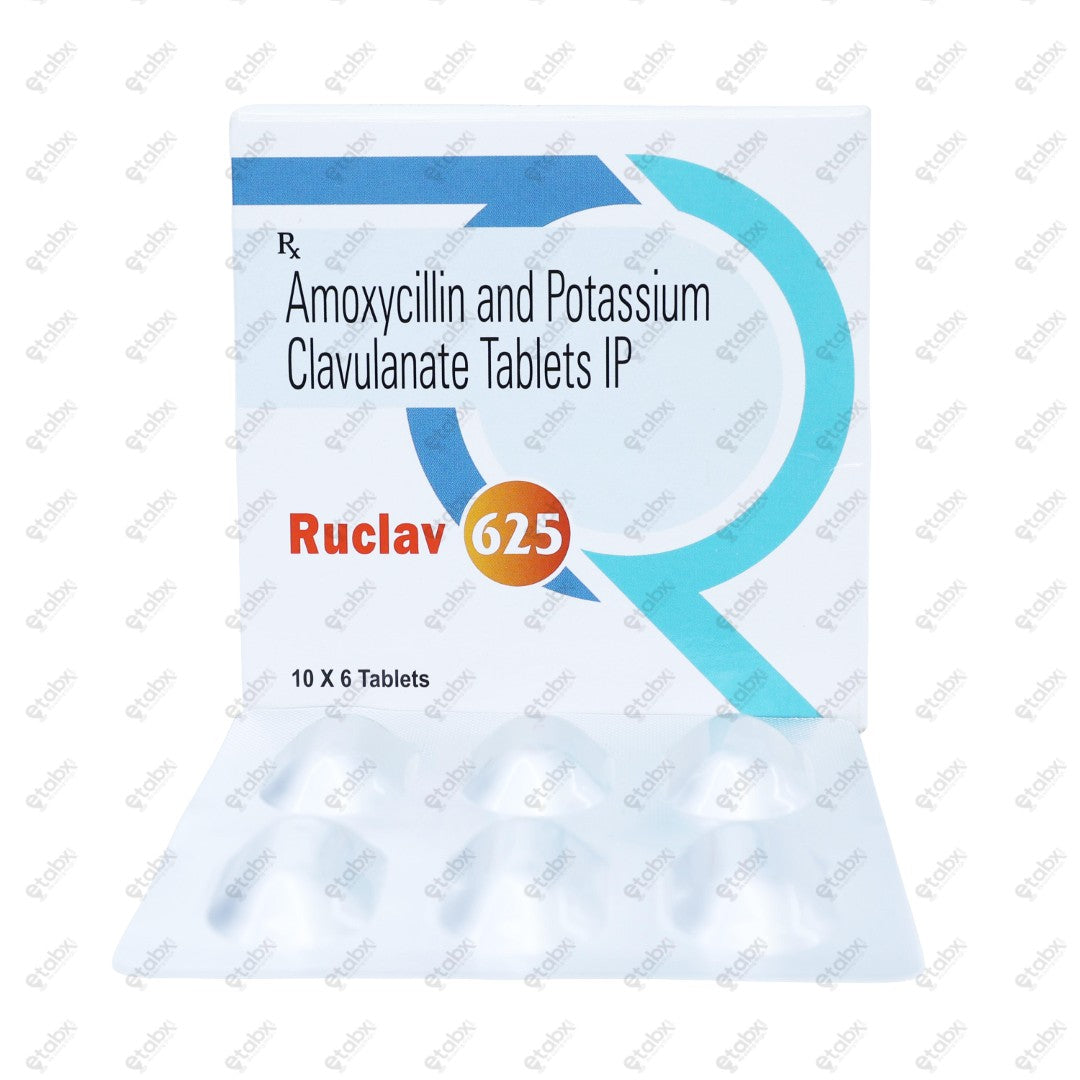 RUCLAV 625mg Tablet 10's