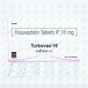 Turbovas 10mg Tablet 15's