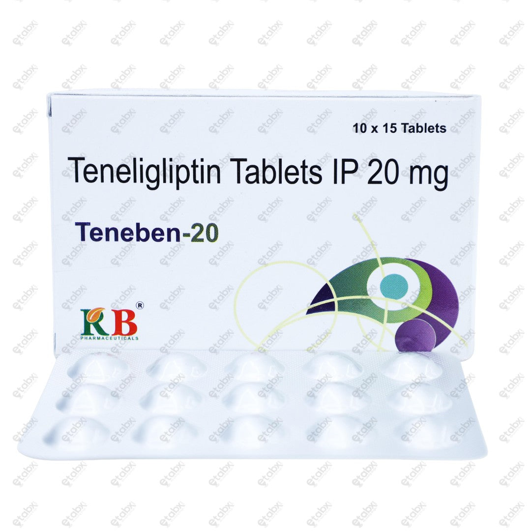 Teneben 20mg Tablets 15'S