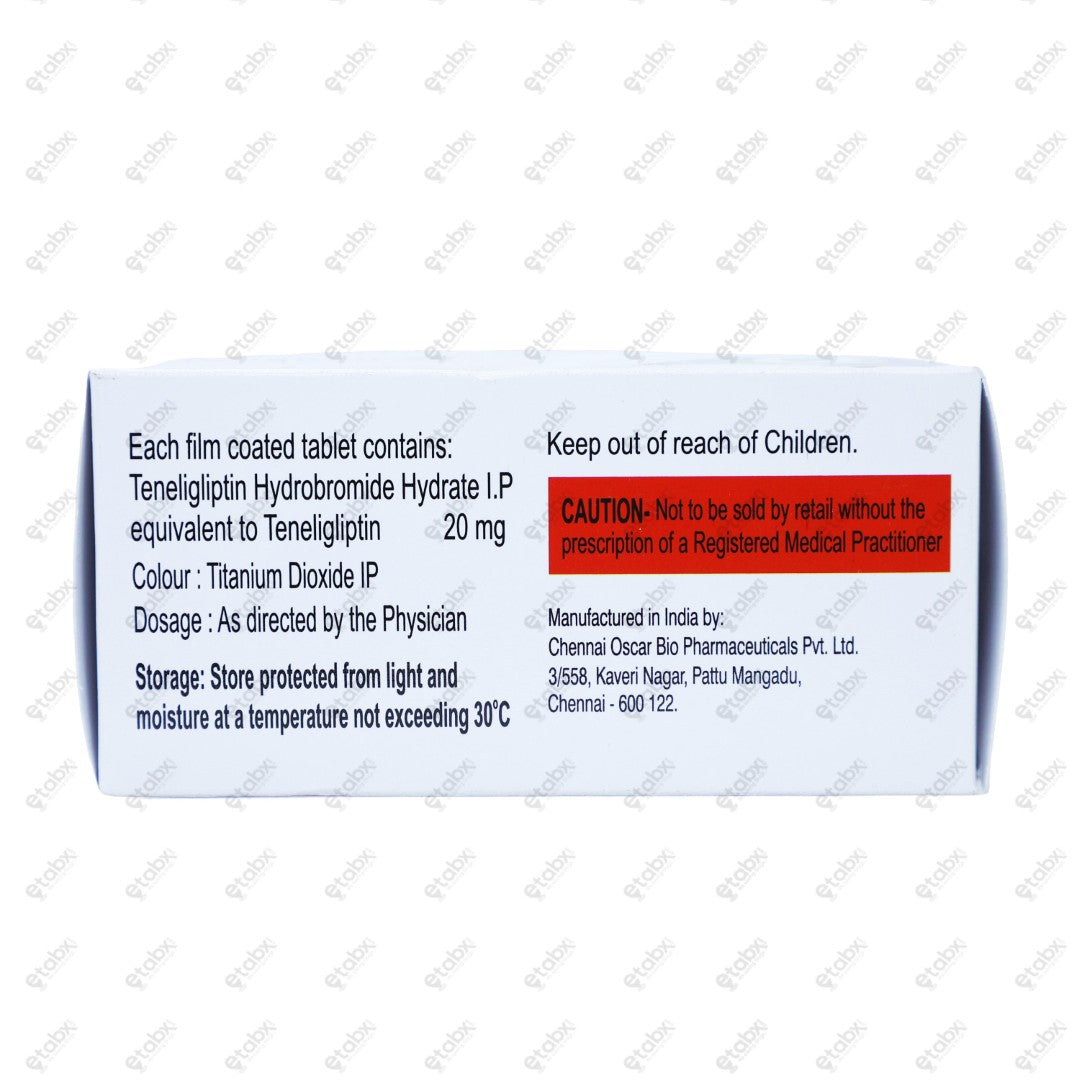 Teneben 20mg Tablets 15'S