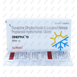 Zinepra 10mg Tablet 10's