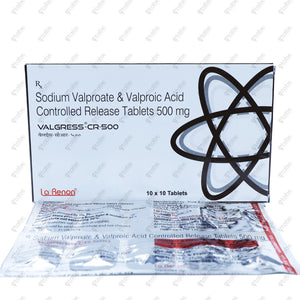 Valgress CR 500mg Tablet 10's