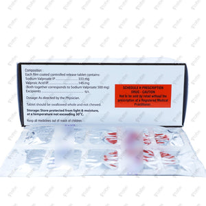 Valgress CR 500mg Tablet 10's