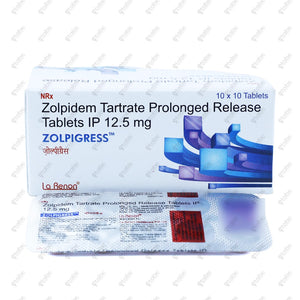 Zolpigress Tablets 10's