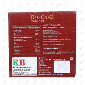 RES CO Q Capsules (10's)