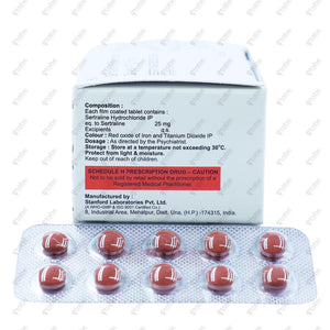 Sertagress 25mg Tablet 10's