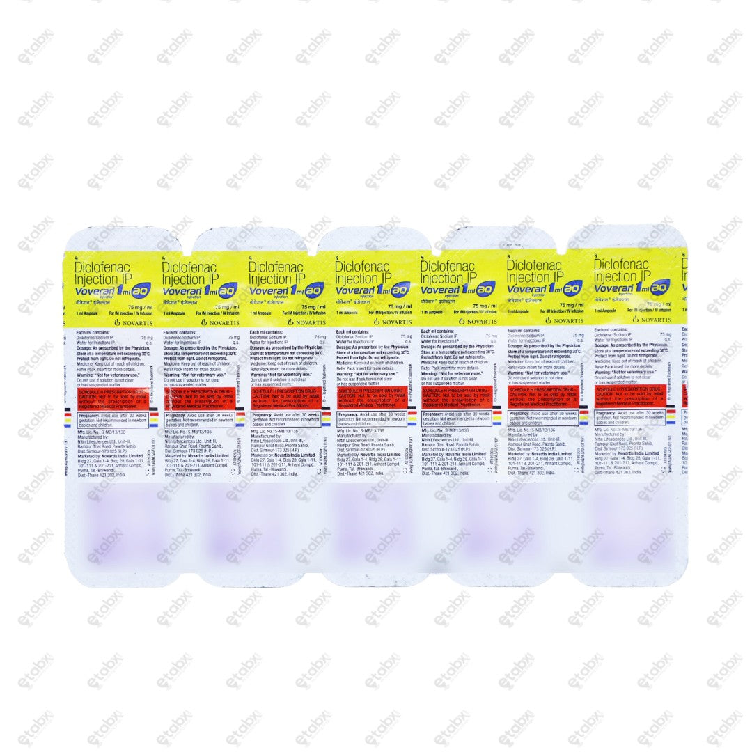 Voveran AQ Injection 5x1ml