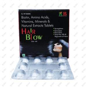 Hair Blow Tablets 10's